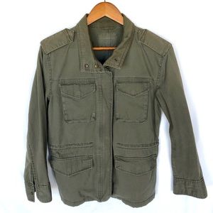 Aeropostale Men’s Utility Jacket Olive Green Size Large